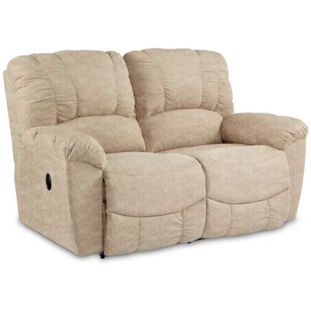 Casual La-Z-Time® Power Reclining Loveseat with Power Headrests